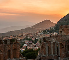 Taormina city